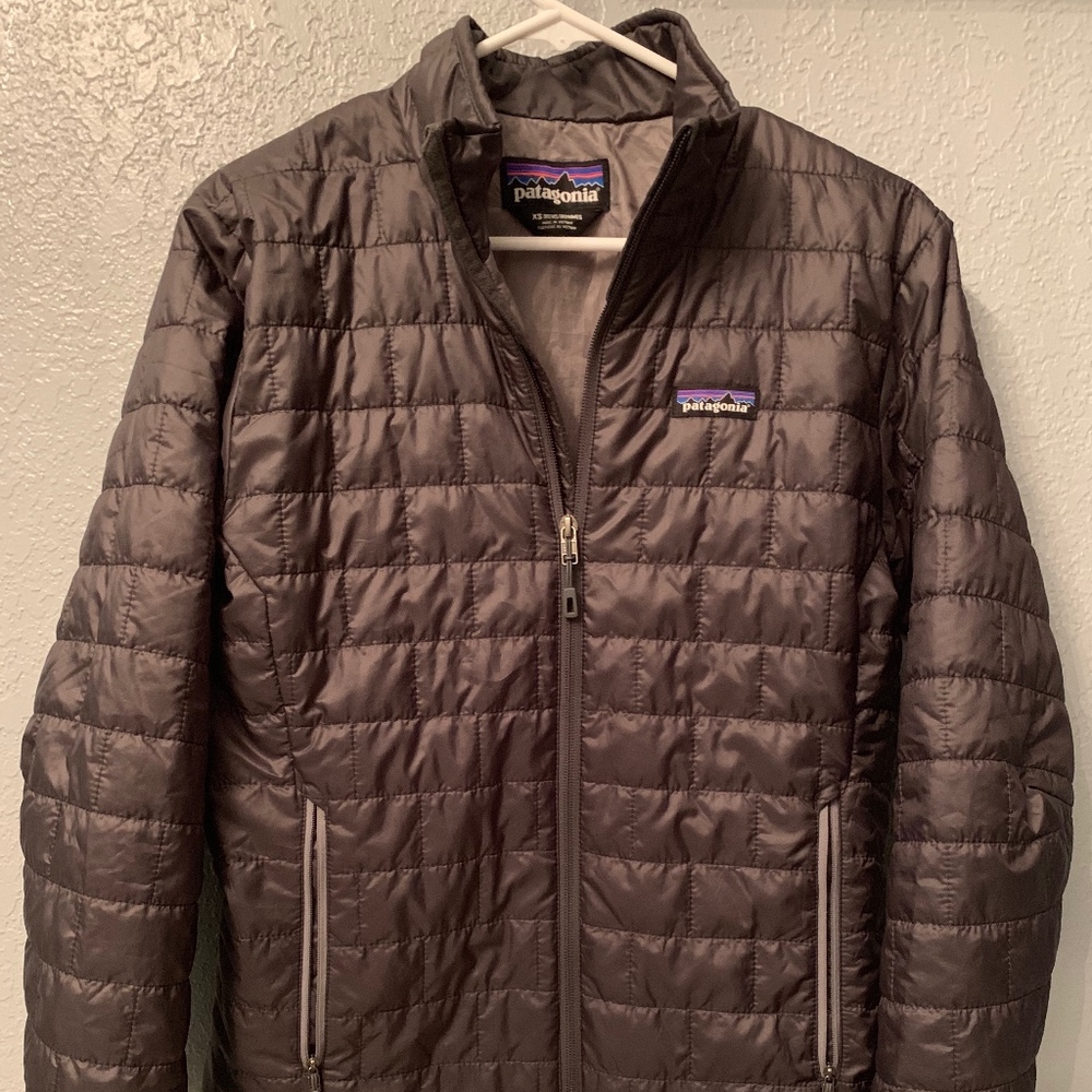 Patagonia Men's XS Charcoal Nano Puff Jacket